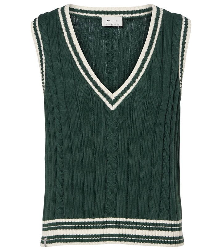 Photo: The Upside Santa Fe Julia cotton sweater vest