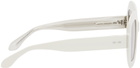 Isabel Marant White Square Sunglasses