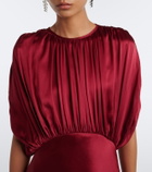 Tove Coco silk satin gown