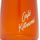 Maison Kitsuné Men's Cafe Kitsune X Kinto Glass in Bronze Brown
