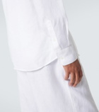 Dolce&Gabbana Embroidered linen shirt
