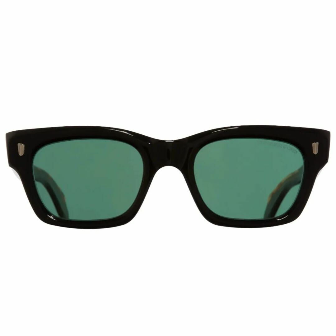 Cutler and Gross 1391-05 53mm Matt Black Acetate Sunglasses