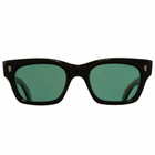 Cutler and Gross 1391-05 53mm Matt Black Acetate Sunglasses