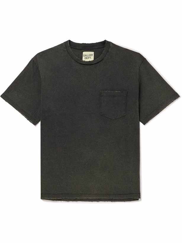 Photo: Gallery Dept. - Cotton-Jersey T-Shirt - Black