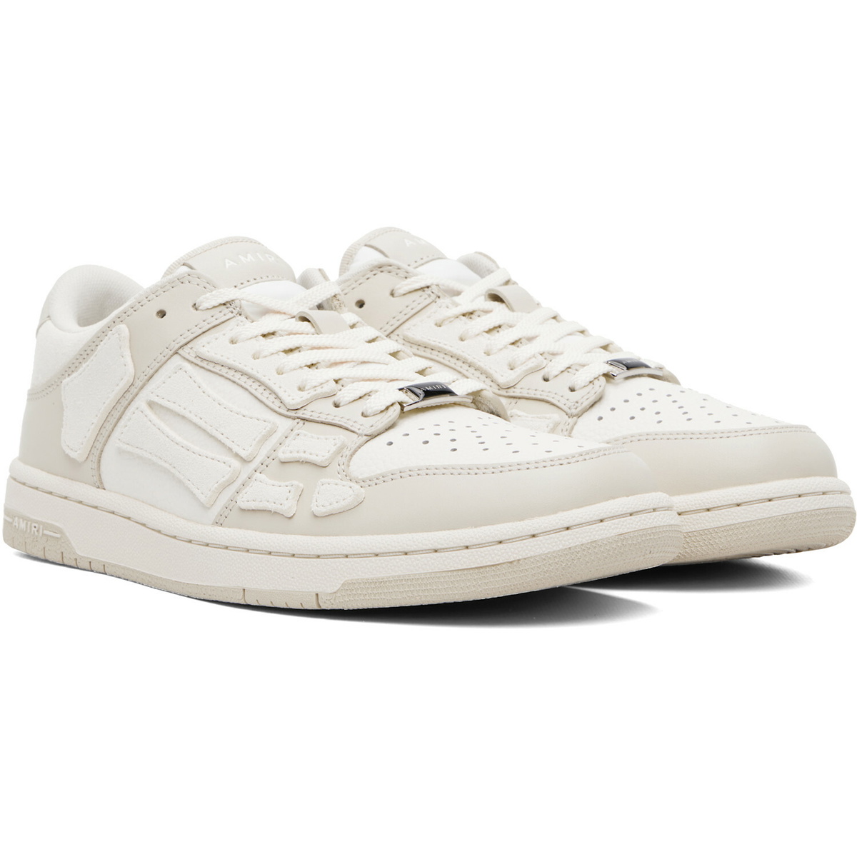 AMIRI Off-White Skel-Top Low Sneakers