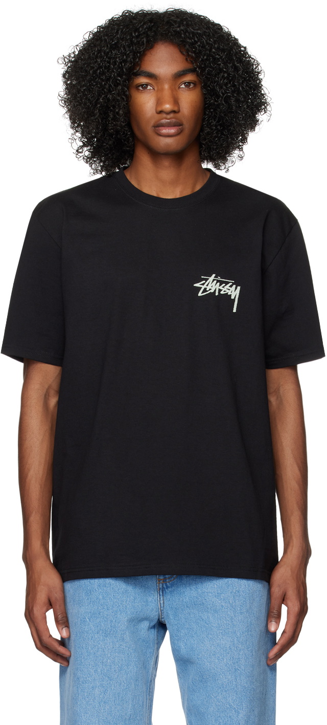 Stüssy Black Landin T-Shirt