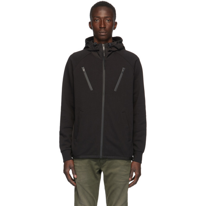Diesel Black S-Runner Hoodie Diesel