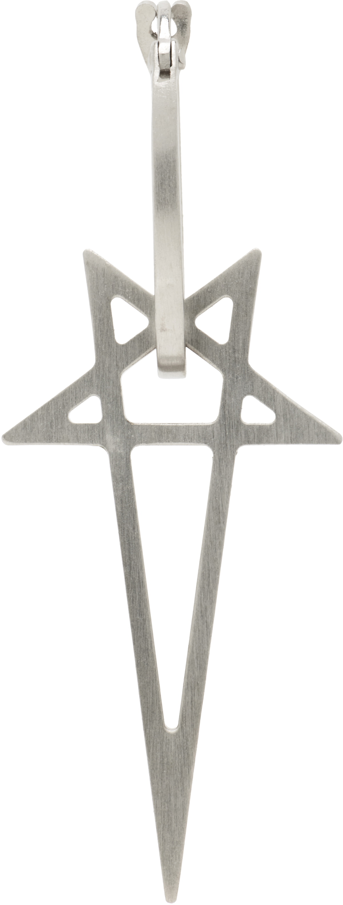 Rick Owens Pentagram Earring