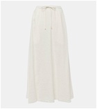 Velvet Bailey linen maxi skirt