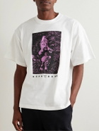 Small Talk - Printed Cotton-Jersey T-Shirt - White