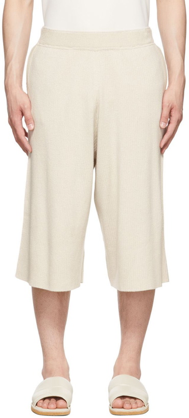 Photo: Acne Studios Beige Acrylic Shorts