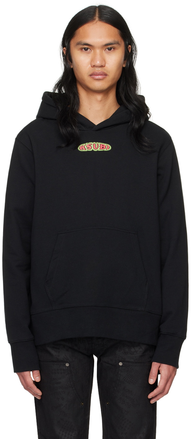 Ksubi Black Red Pill Kash Hoodie Ksubi