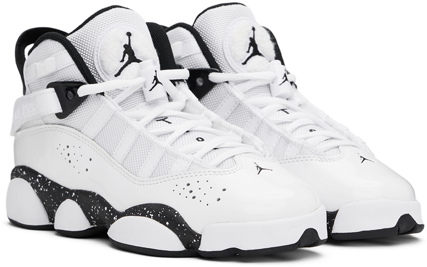 Nike Jordan Big Kids White Jordan 6 Rings Sneakers