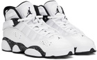 Nike Jordan Big Kids White Jordan 6 Rings Sneakers