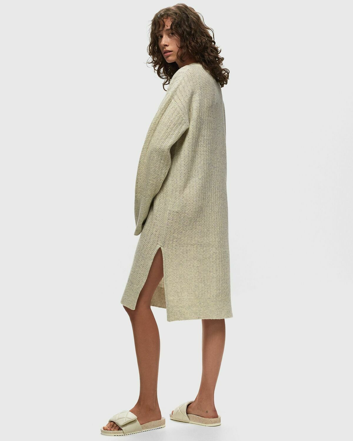 Designers, Remix Carmen Slit Dress White Dresses