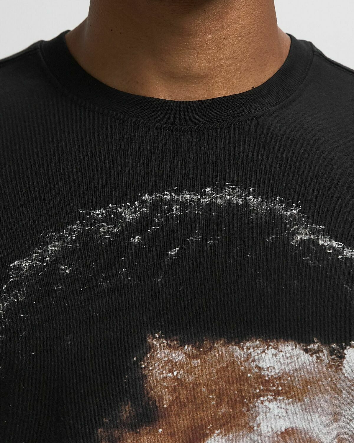 Mitchell & Ness NBPA REAL BIG FACE TEE PLAYERS ASSOC VICTOR WEMBANYAMA Black Mens Shortsleefe