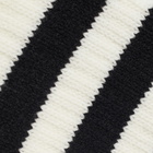 Anonymous Ism 3Line High Crew Sock in Ivory
