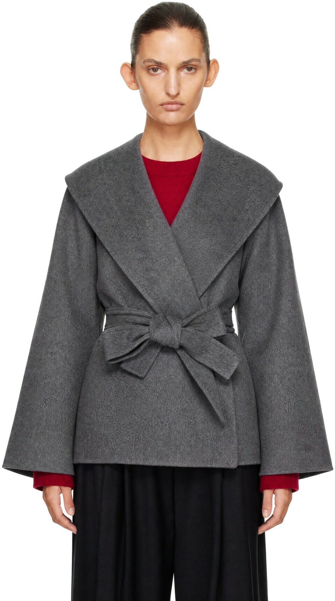 R2W Gray Jasper Half Hoodie CT Jacket