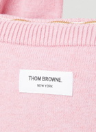 Thom Browne - Sweater Shoulder Bag in Pink