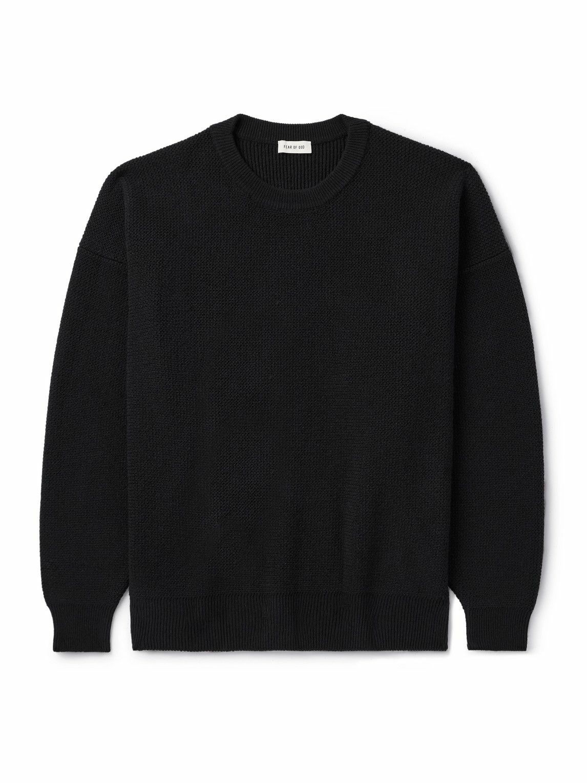 Fear of God - Virgin Wool Sweater - Black
