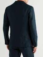 Club Monaco - Slim-Fit Linen Suit Jacket - Blue