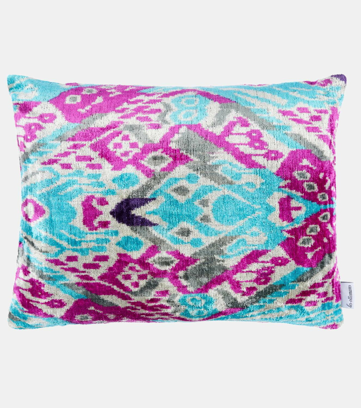 Les-Ottomans Velvet cushion