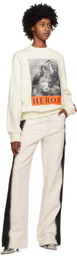 Heron Preston White 'Heron' Sweatshirt