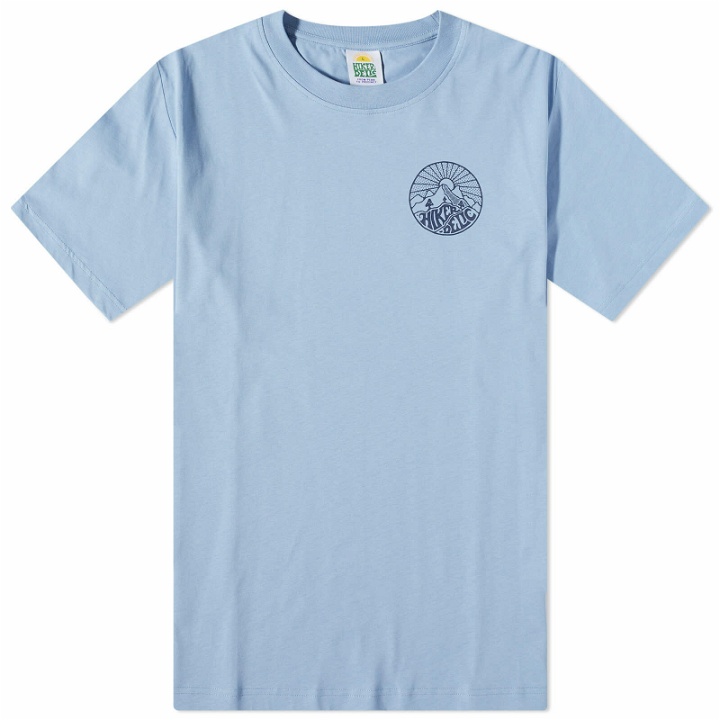 Photo: Hikerdelic Men's Core Logo T-Shirt in Light Blue