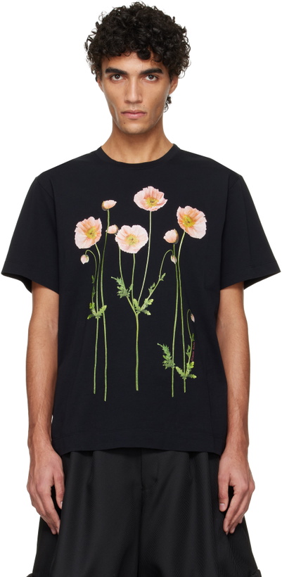 Photo: Simone Rocha Black Poppy Field T-shirt