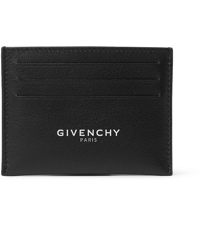 Photo: Givenchy - Logo-Print Leather Cardholder - Unknown