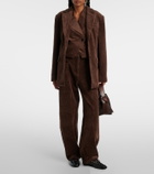 Ganni Cotton corduroy vest