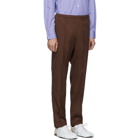Needles Brown Warm Up Track Pants