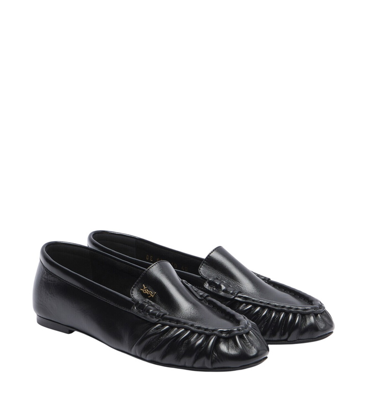 Photo: Saint Laurent Loaferino leather loafers