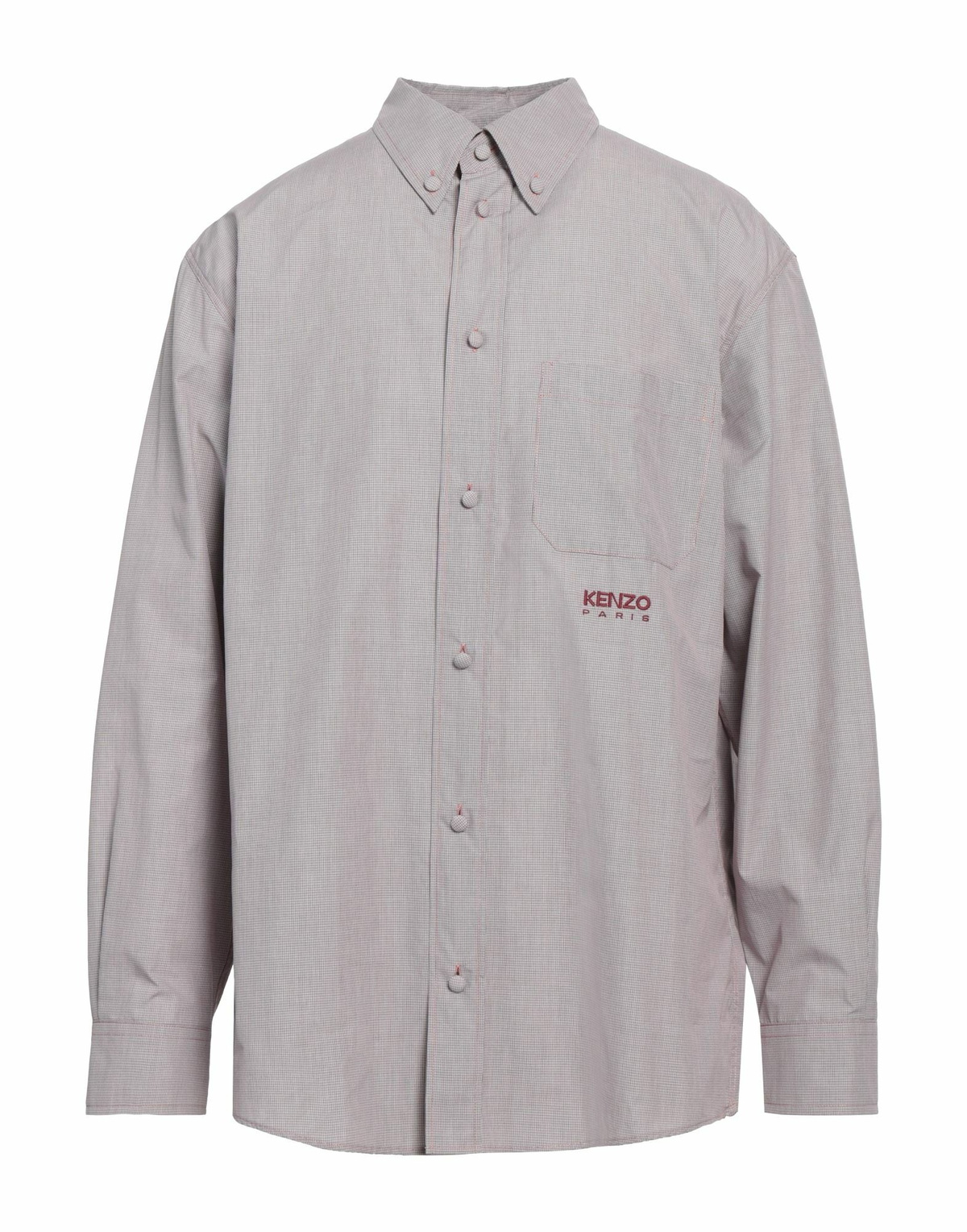 Kenzo Mens Shirt Burgundy