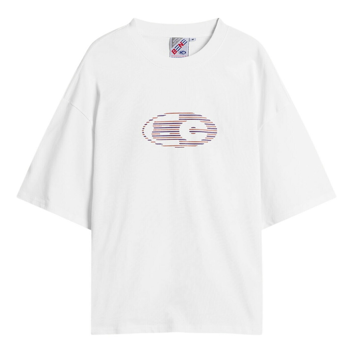 Photo: Bene Culture Domino Stripe T-Shirt in White
