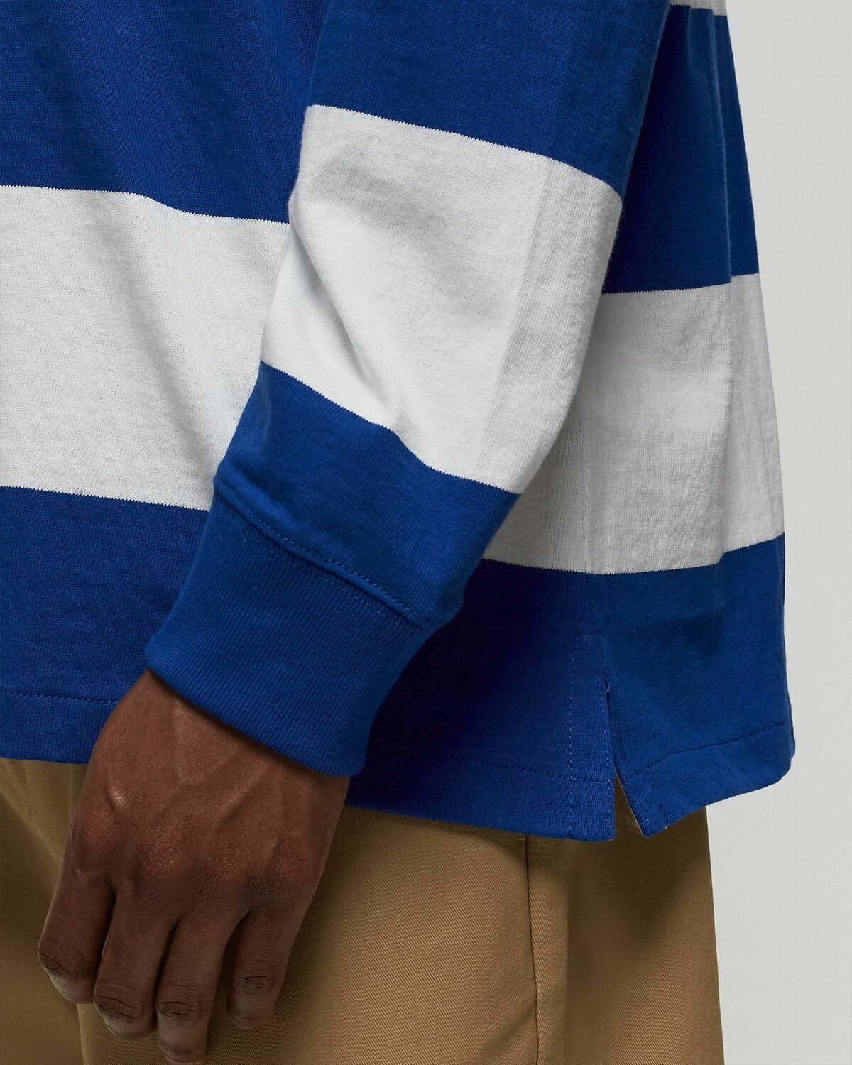 Polo Ralph Lauren Lsrugbym10 Long Sleeve Rugby Blue/White Polos