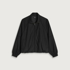 END. Women's Tailored Funnel Jacket in Black