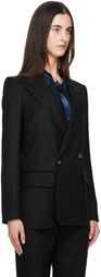 Kiko Kostadinov Black Egret Tailored Blazer