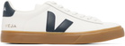VEJA Off-White Campo Leather Sneakers