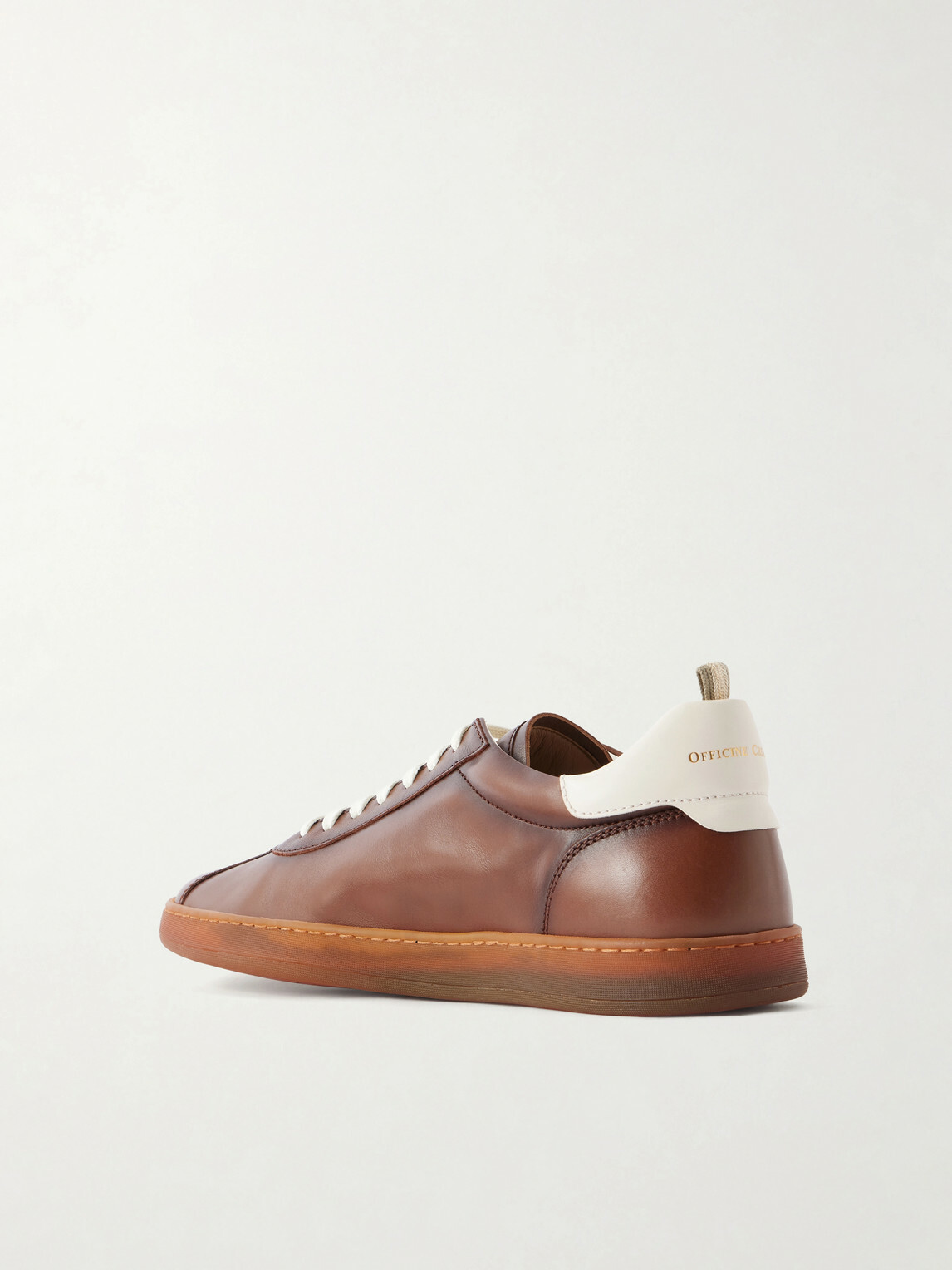 Officine Creative - Ginnasio 003 Leather Sneakers - Brown