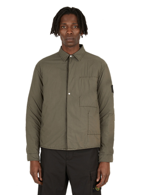 Photo: Chapter 1 Padded Overshirt in Green
