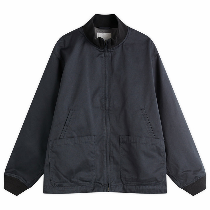 Photo: Nanamica Men's Windstopper Chino Deck Jacket in Navy