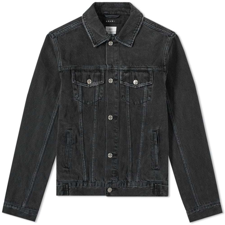 Photo: Ksubi Classic Denim Jacket Sketchy Black