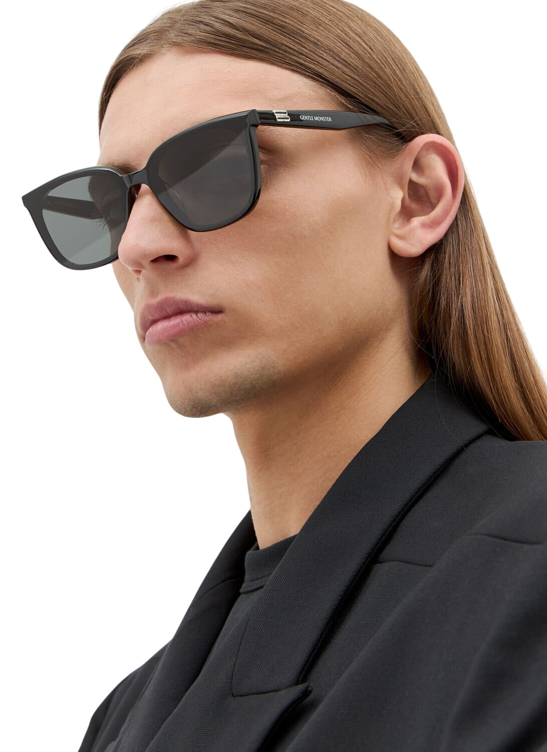 Gentle Monster x Maison Margiela MM106 Sunglasses in Black Gentle