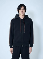 Moncler Zip-Up Hoodie with Logo Detail