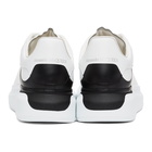 Alexander McQueen White and Black Oversized Sneakers