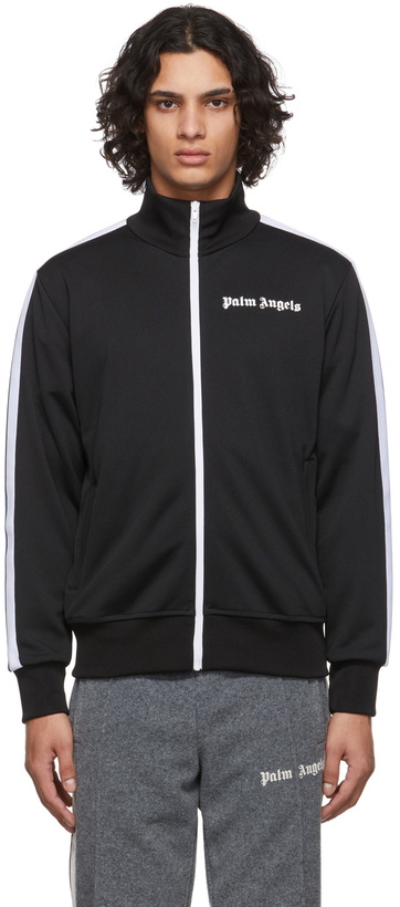 Photo: Palm Angels Black Classic Track Jacket