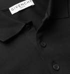 Givenchy - Logo-Detailed Cotton-Piqué Polo Shirt - Black