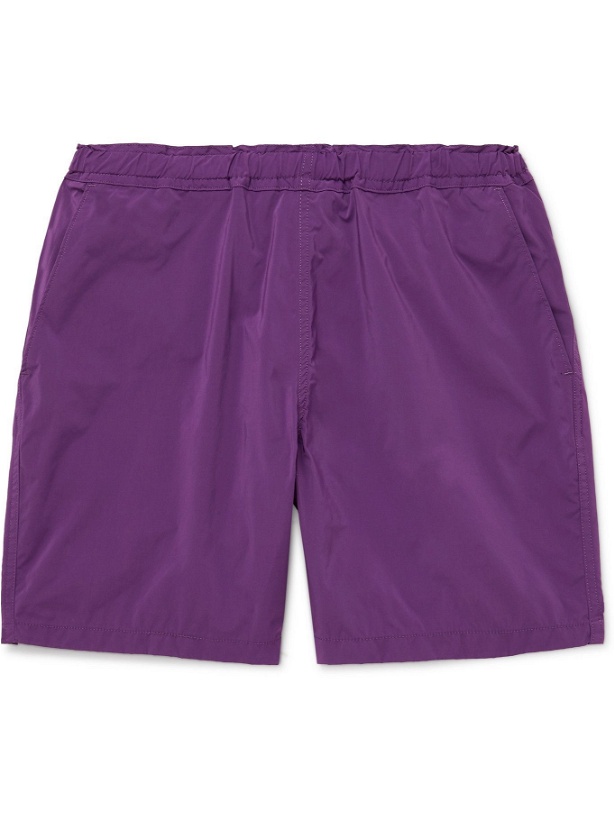 Photo: REMI RELIEF - BRIEFING Shell Drawstring Shorts - Purple