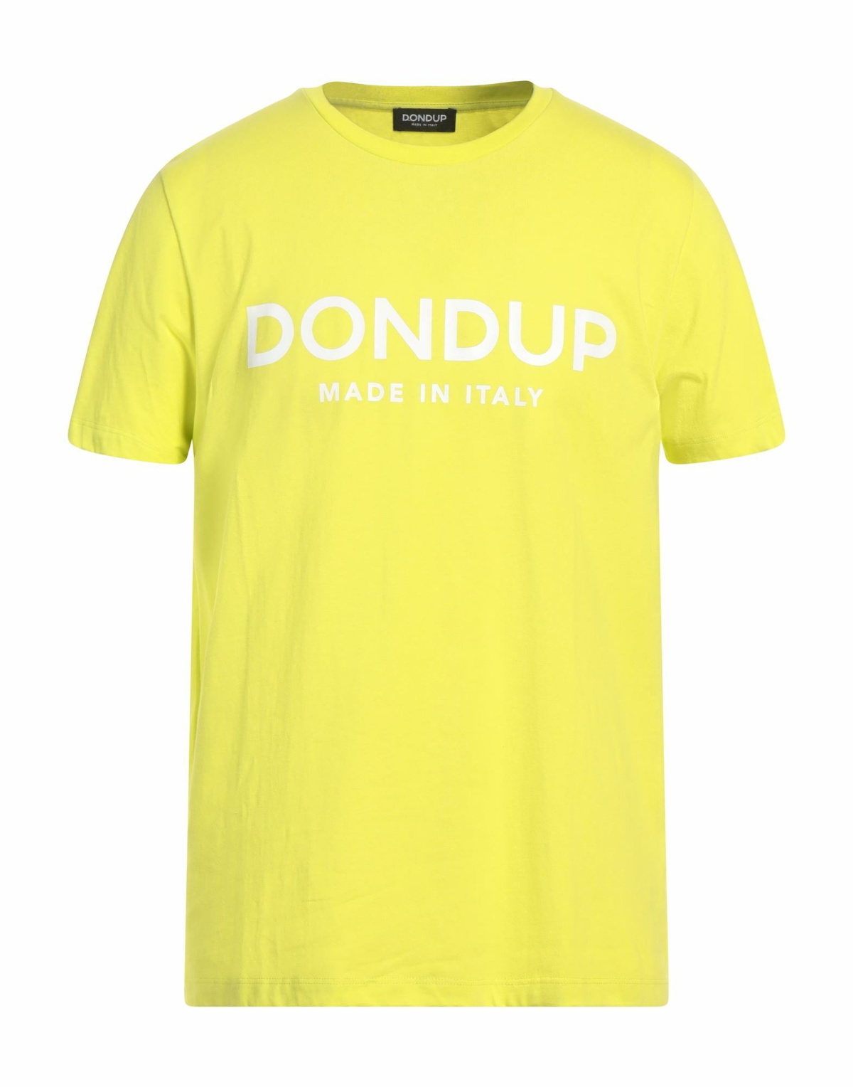 Dondup Mens T-shirt Lime in Green
